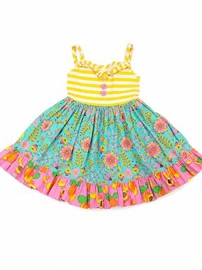 eleanor rose birthday dress | Dresses | Eleanor Rose Pink Aqua Sz 45 COLOR:Amethyst Vintage Blue Floral Flower normal Rose boutique Custom orders take from